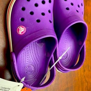 New crocs girls crocband clog size c12/c13